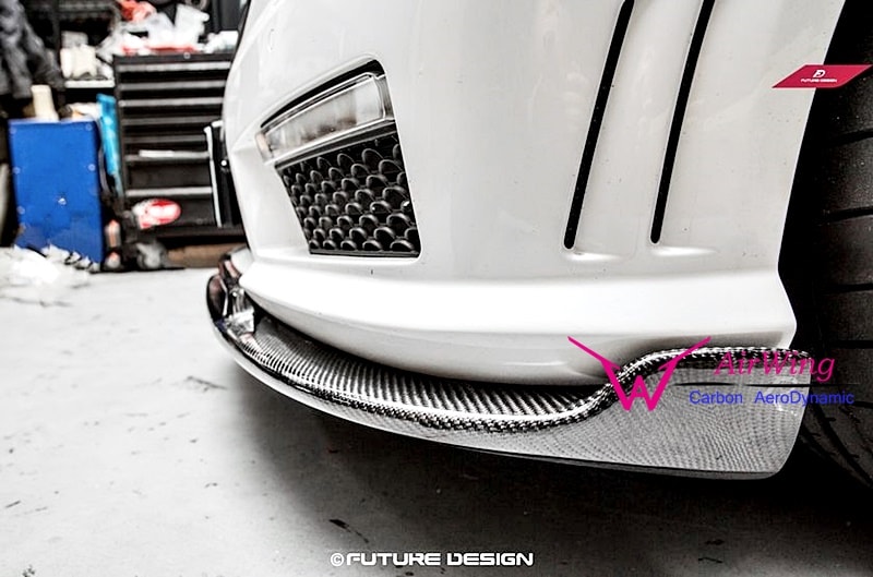 Mercedes-Benz W212 E63 Pre Facelift- BRABUS carbon front lip 06